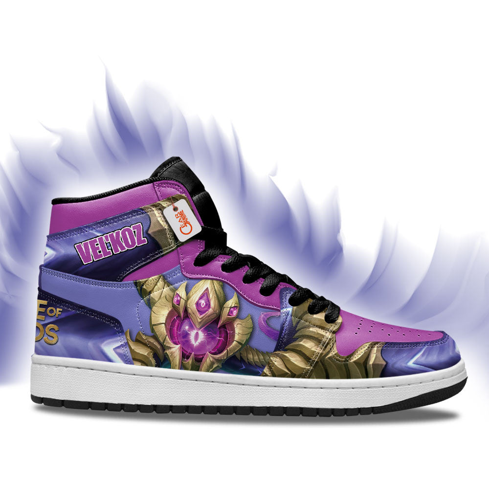 Vel'Koz High-Top Sneakers Custom LOL Games Collection