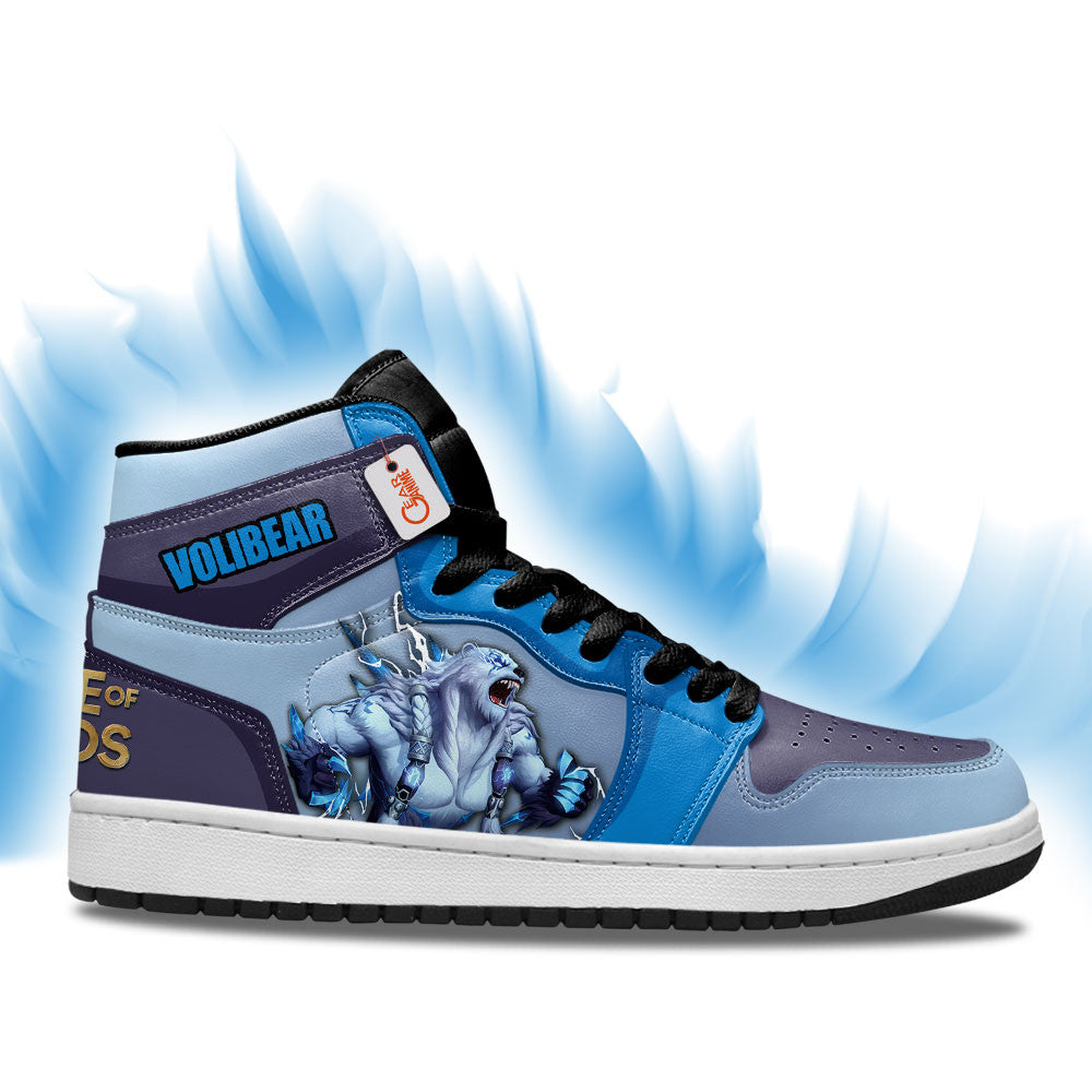 Volibear High-Top Sneakers Custom LOL Games Collection