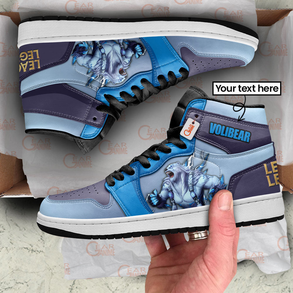 Volibear High-Top Sneakers Custom LOL Games Collection