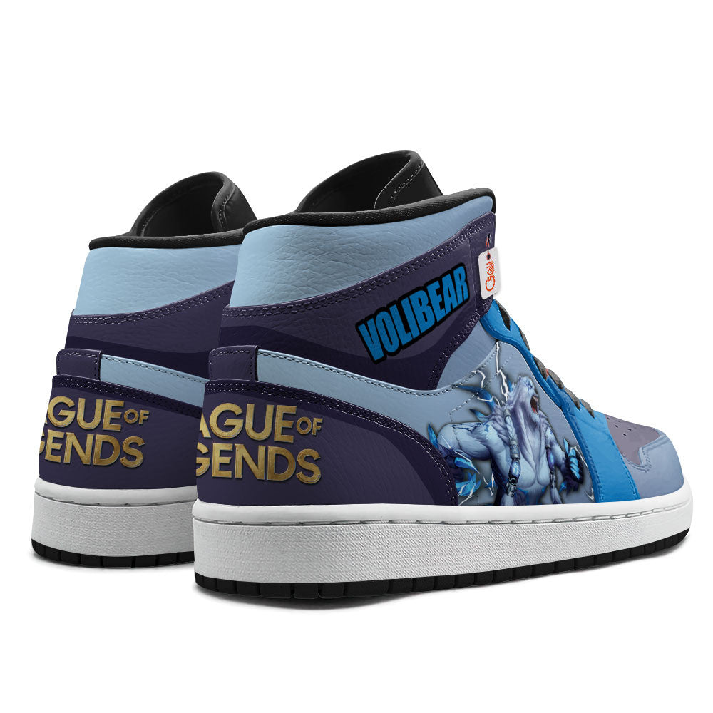 Volibear High-Top Sneakers Custom LOL Games Collection