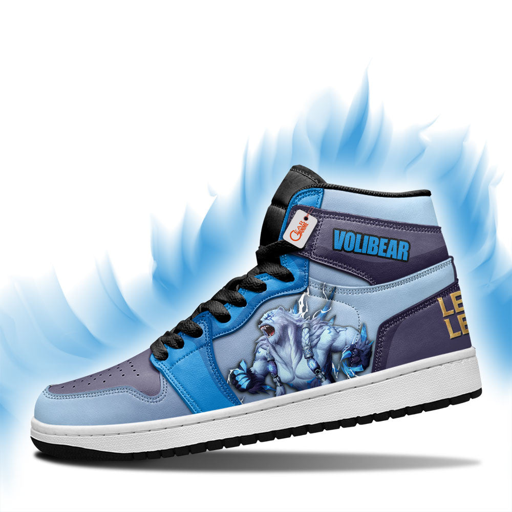 Volibear High-Top Sneakers Custom LOL Games Collection