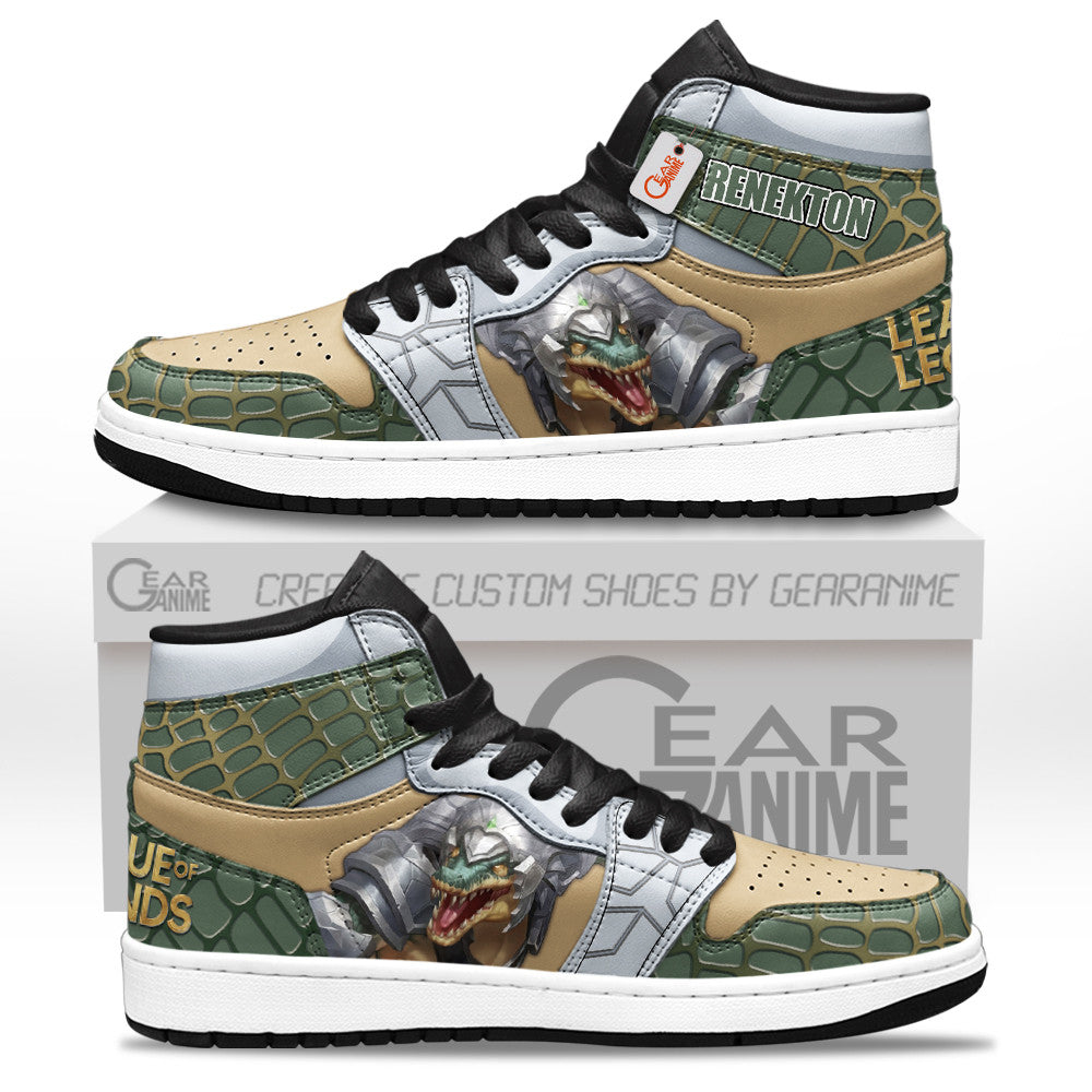 Renekton High-Top Sneakers Custom LOL Games Collection