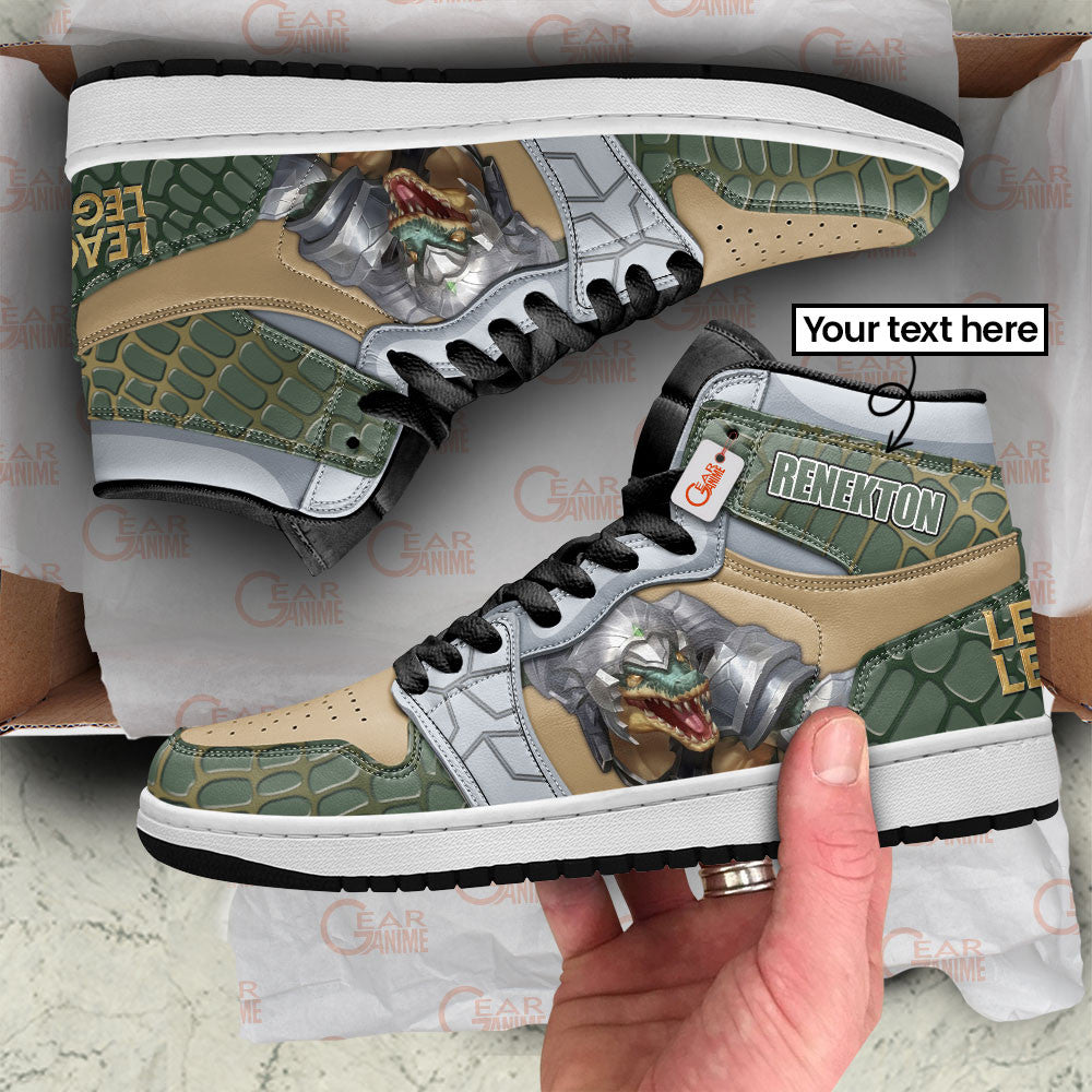 Renekton High-Top Sneakers Custom LOL Games Collection
