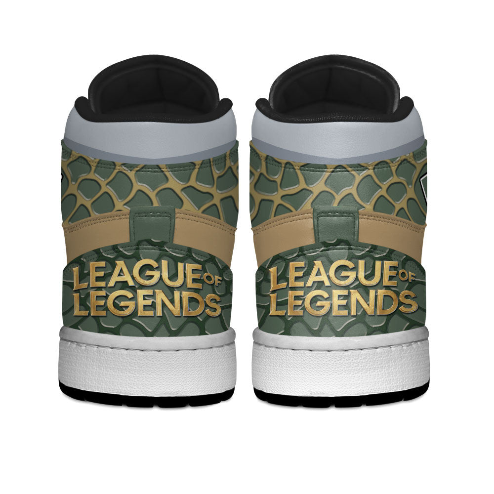 Renekton High-Top Sneakers Custom LOL Games Collection