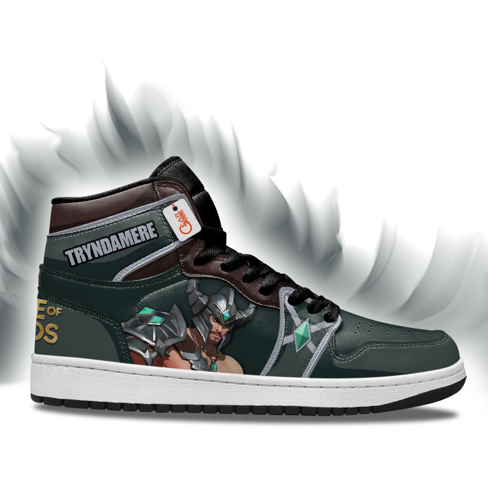 Tryndamere High-Top Sneakers Custom LOL Games Collection