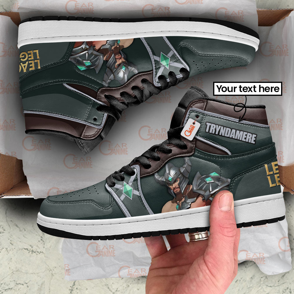 Tryndamere High-Top Sneakers Custom LOL Games Collection