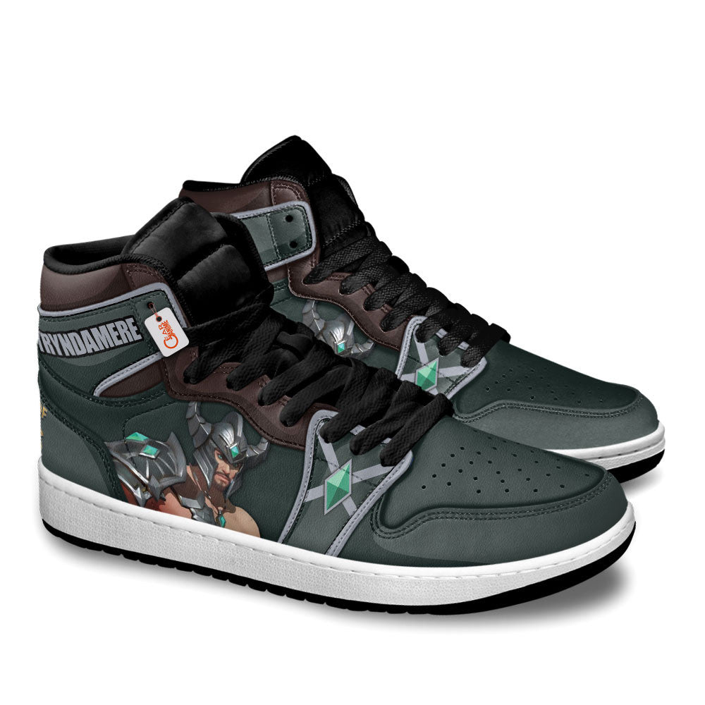 Tryndamere High-Top Sneakers Custom LOL Games Collection