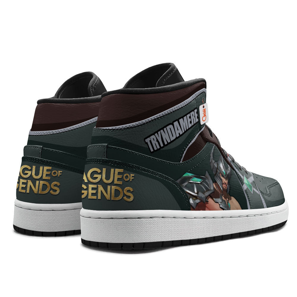 Tryndamere High-Top Sneakers Custom LOL Games Collection