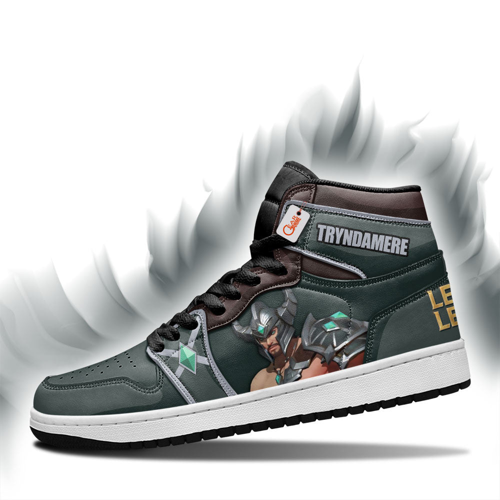 Tryndamere High-Top Sneakers Custom LOL Games Collection