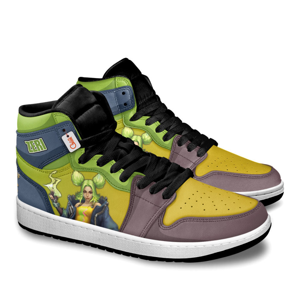 Zeri High-Top Sneakers Custom LOL Games Collection