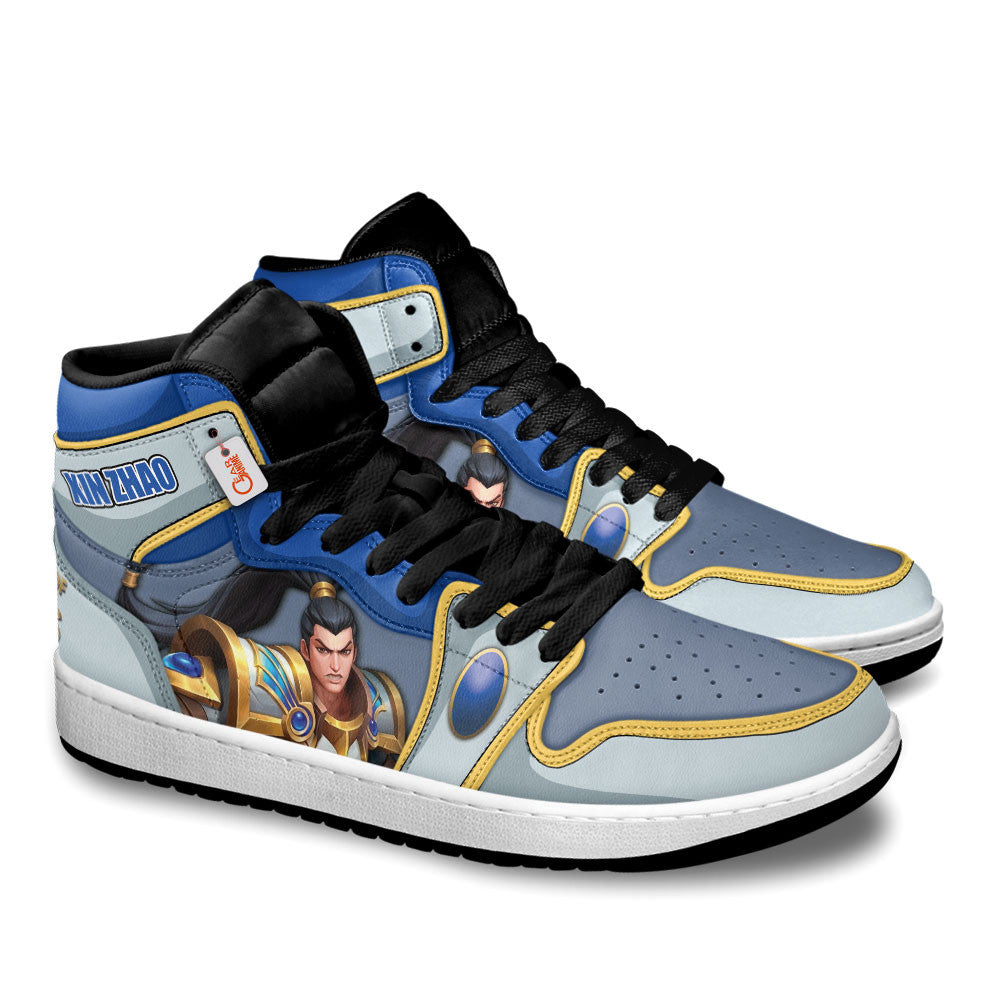 Xin Zhao High-Top Sneakers Custom LOL Games Collection
