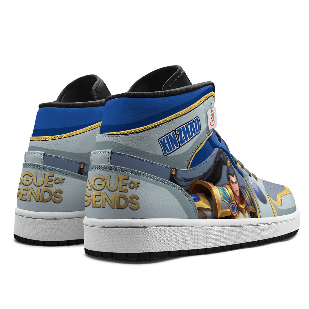 Xin Zhao High-Top Sneakers Custom LOL Games Collection