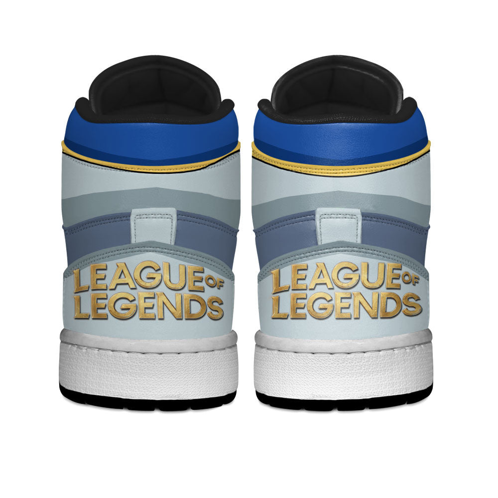 Xin Zhao High-Top Sneakers Custom LOL Games Collection