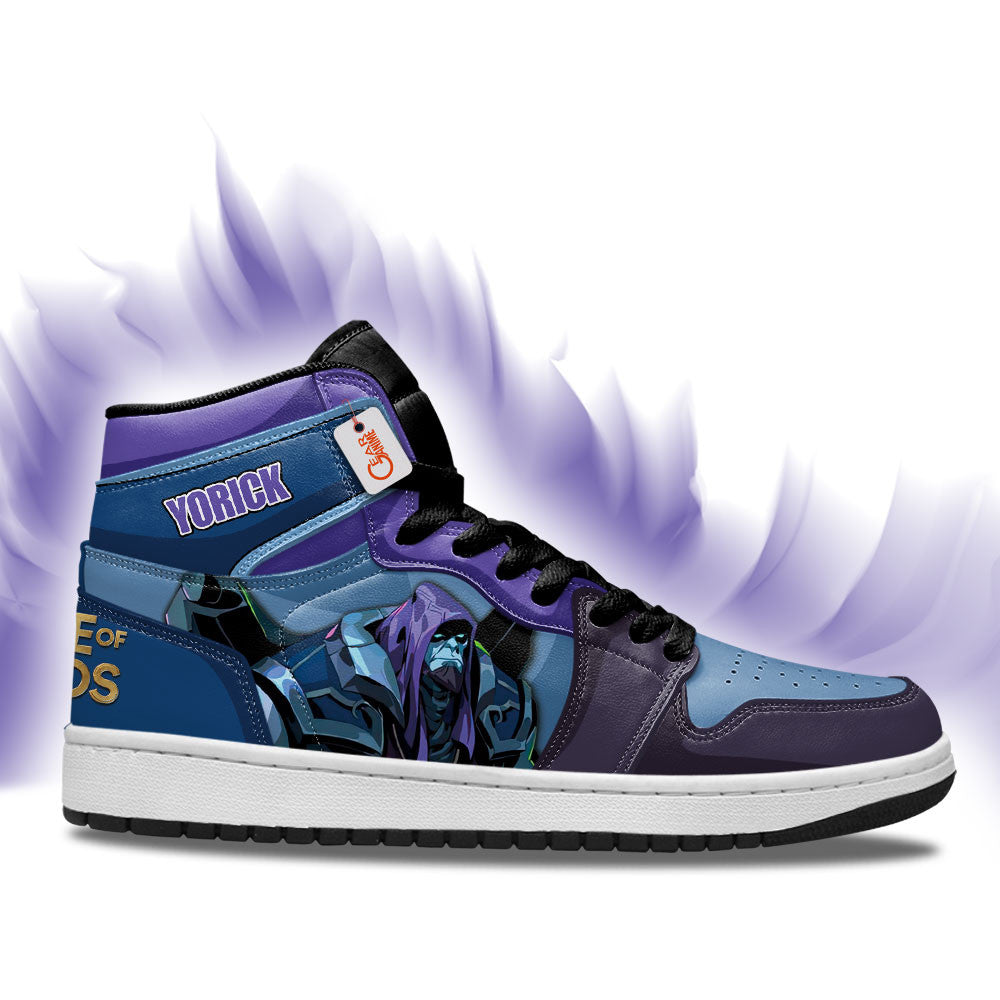 Yorick High-Top Sneakers Custom LOL Games Collection