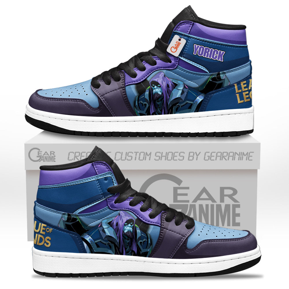 Yorick High-Top Sneakers Custom LOL Games Collection