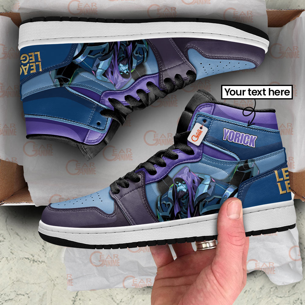 Yorick High-Top Sneakers Custom LOL Games Collection