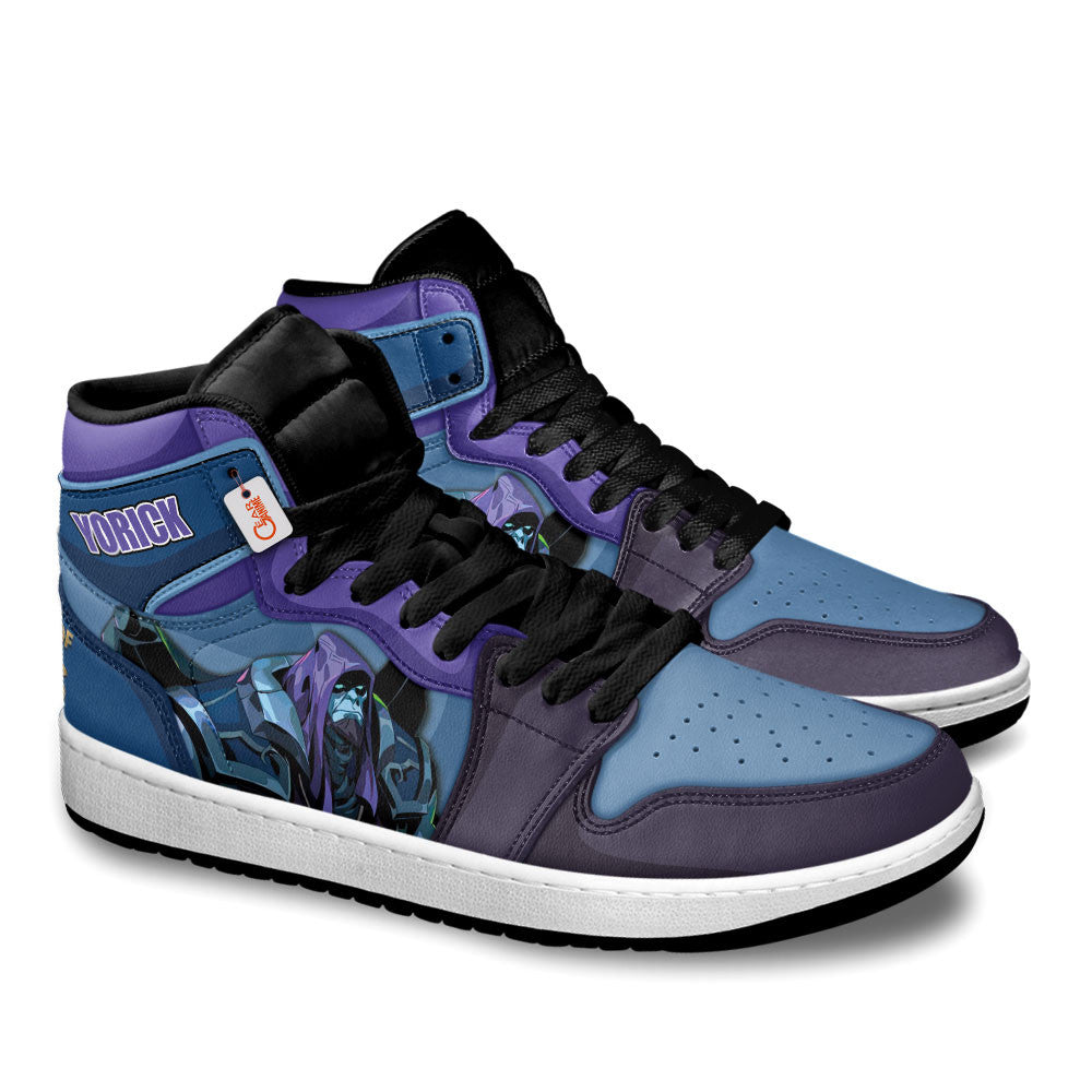 Yorick High-Top Sneakers Custom LOL Games Collection