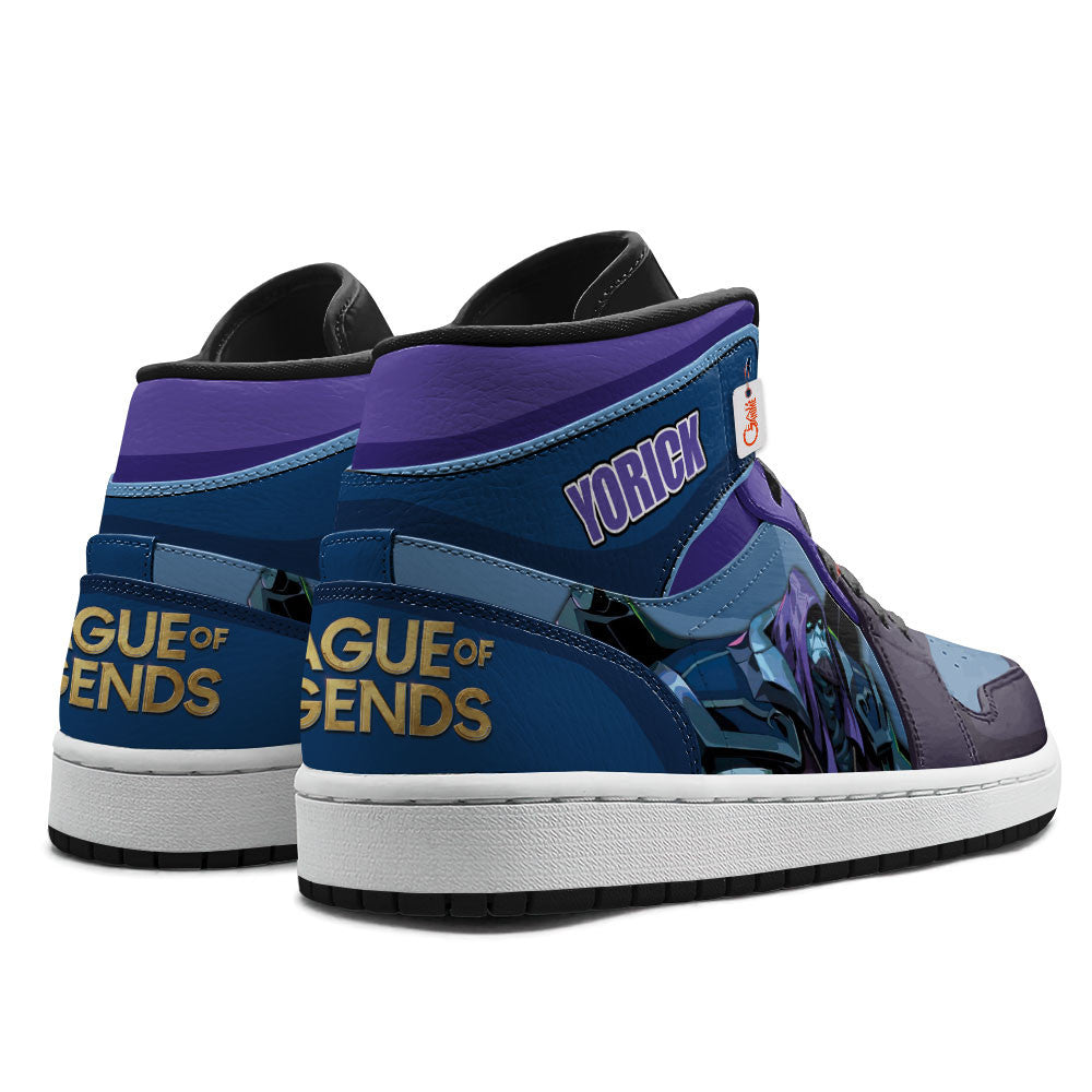 Yorick High-Top Sneakers Custom LOL Games Collection