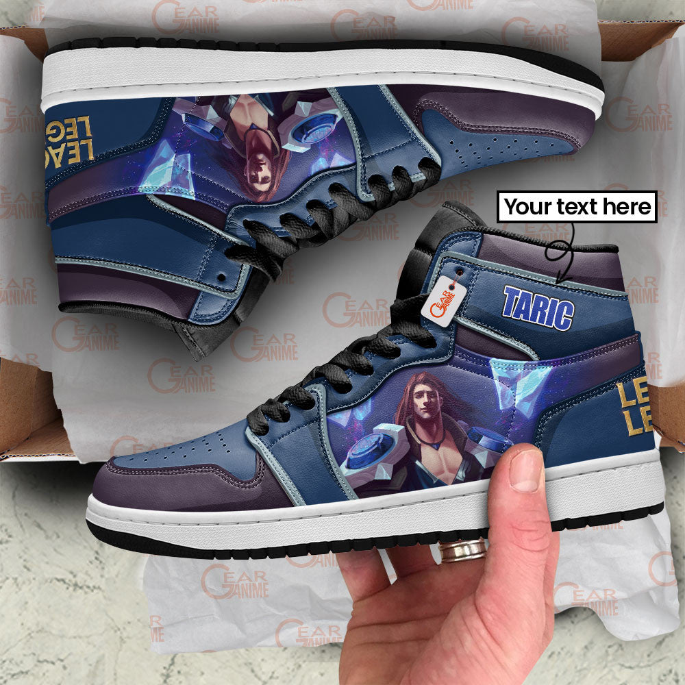 Taric High-Top Sneakers Custom LOL Games Collection