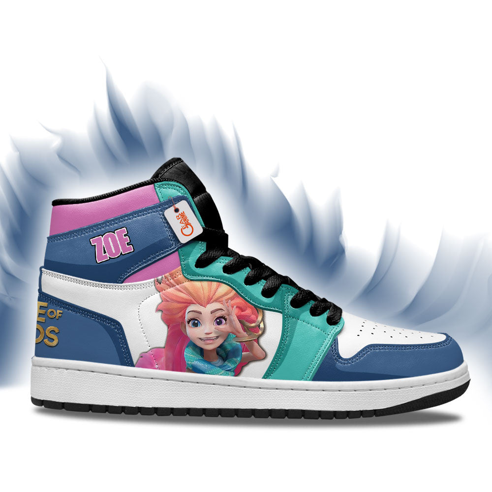 Zoe High-Top Sneakers Custom LOL Games Collection
