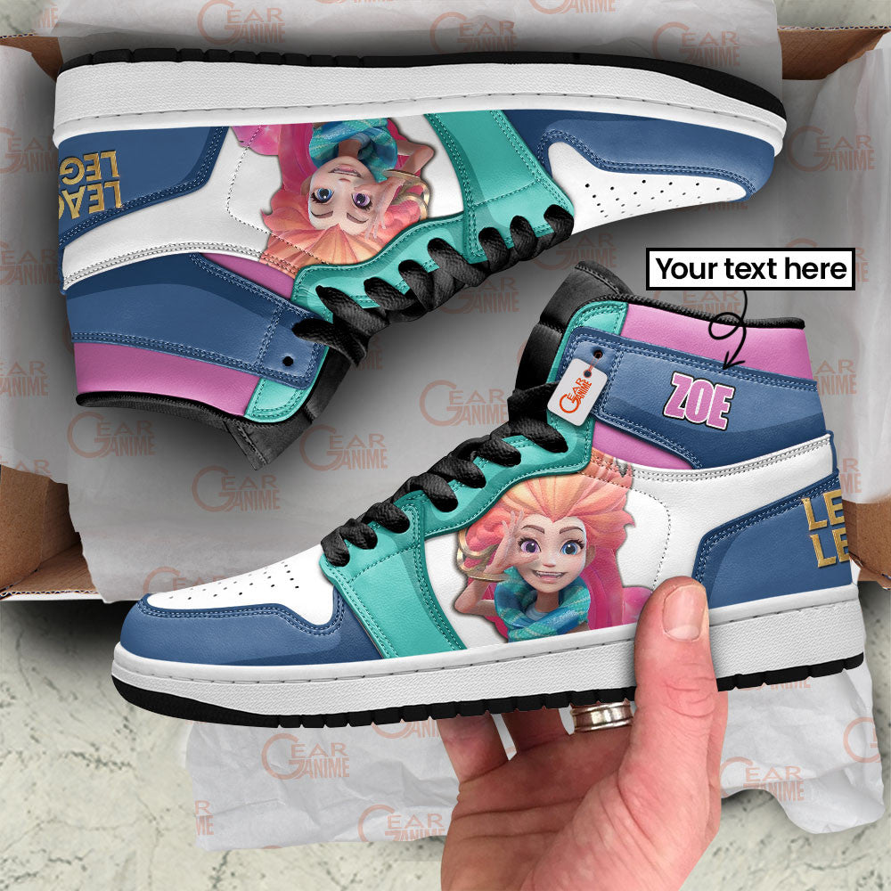 Zoe High-Top Sneakers Custom LOL Games Collection