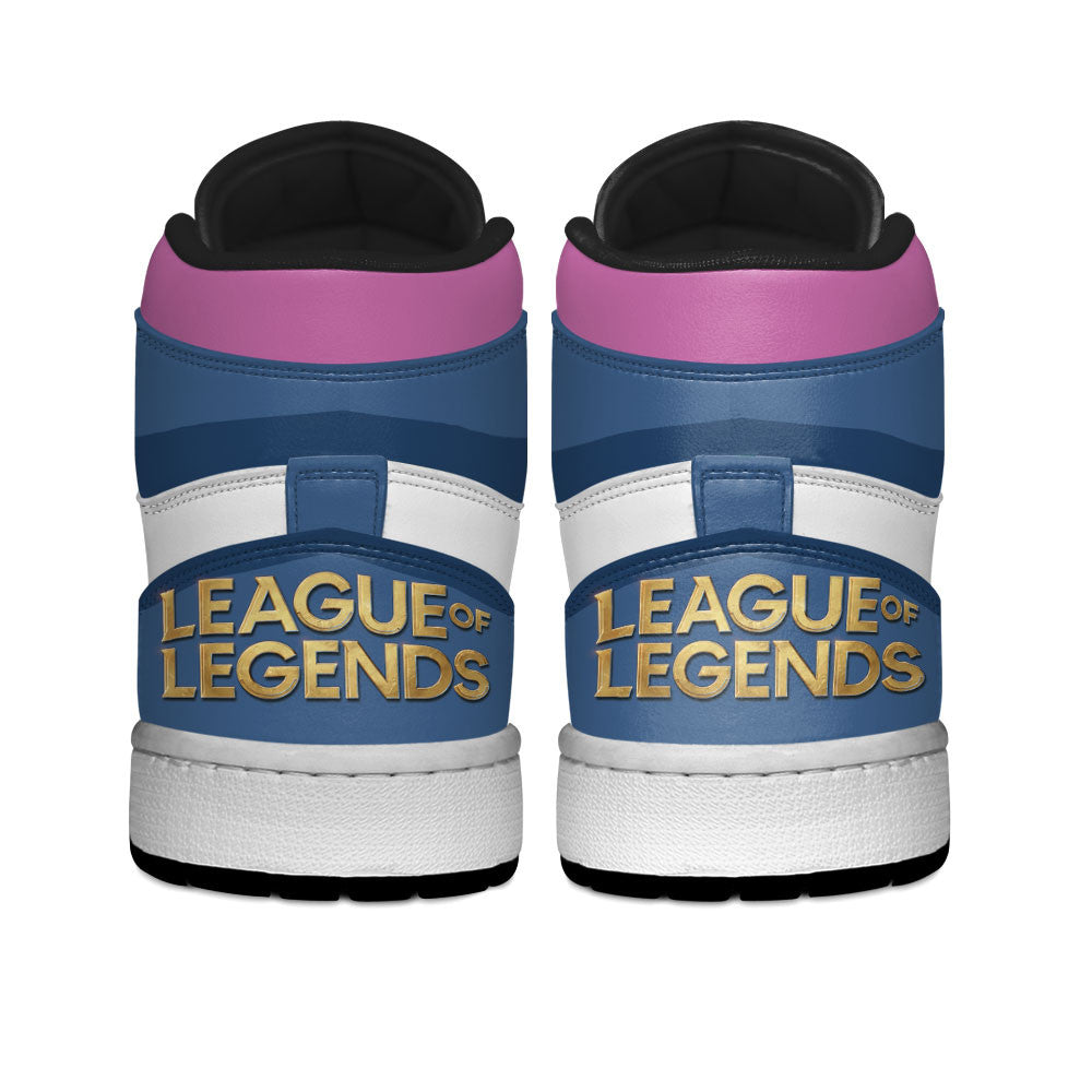 Zoe High-Top Sneakers Custom LOL Games Collection