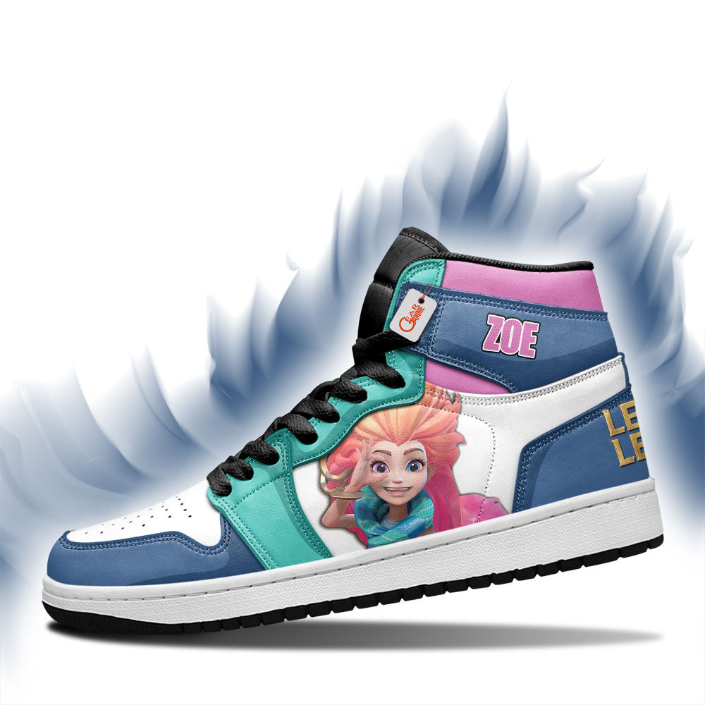Zoe High-Top Sneakers Custom LOL Games Collection