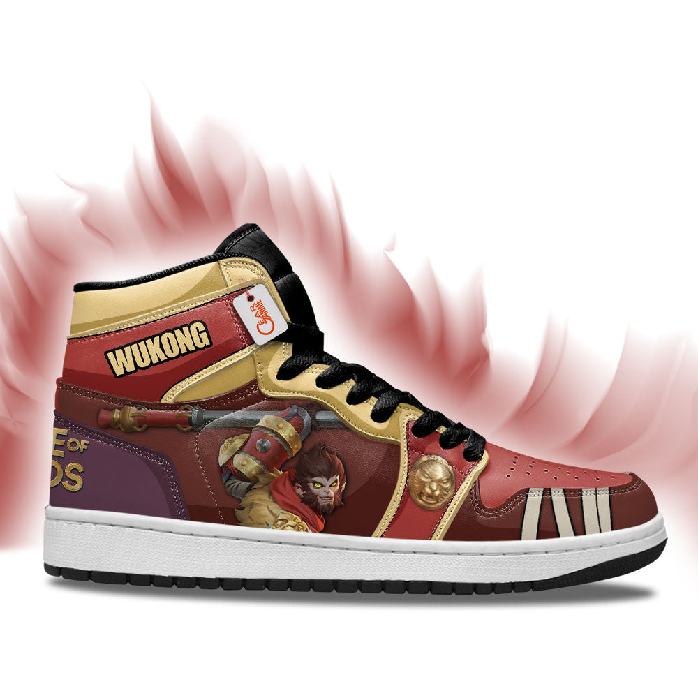 Wukong High-Top Sneakers Custom LOL Games Collection