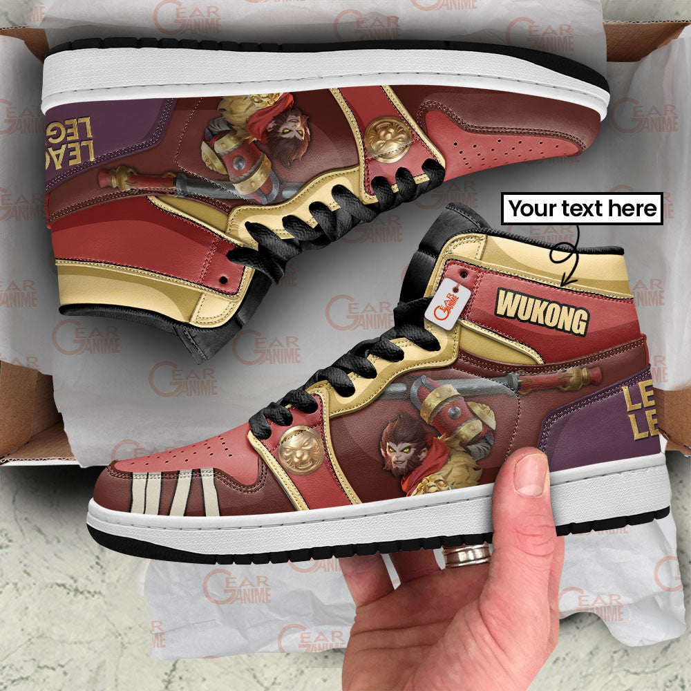 Wukong High-Top Sneakers Custom LOL Games Collection
