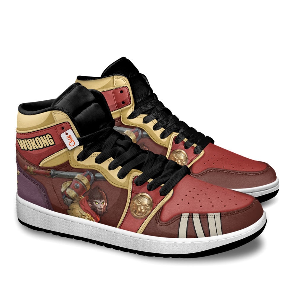 Wukong High-Top Sneakers Custom LOL Games Collection