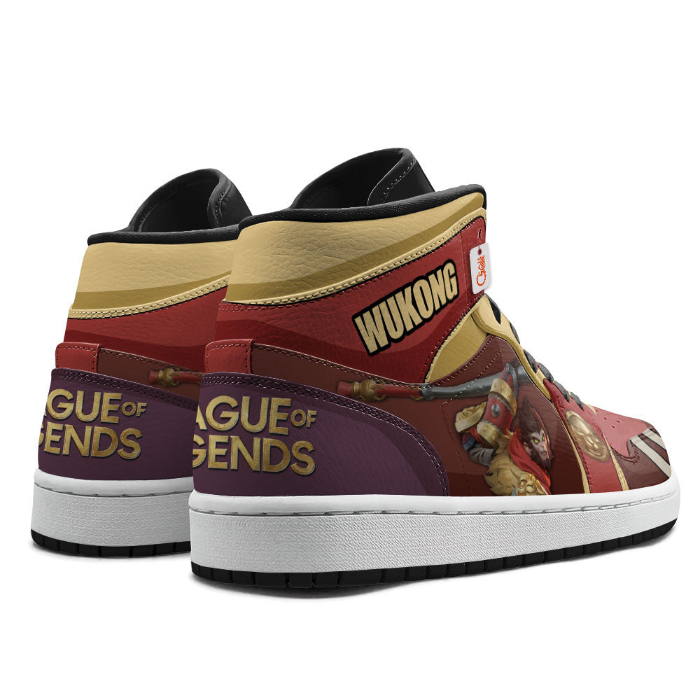 Wukong High-Top Sneakers Custom LOL Games Collection