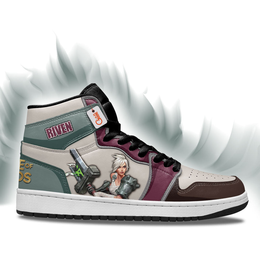 Riven High-Top Sneakers Custom LOL Games Collection