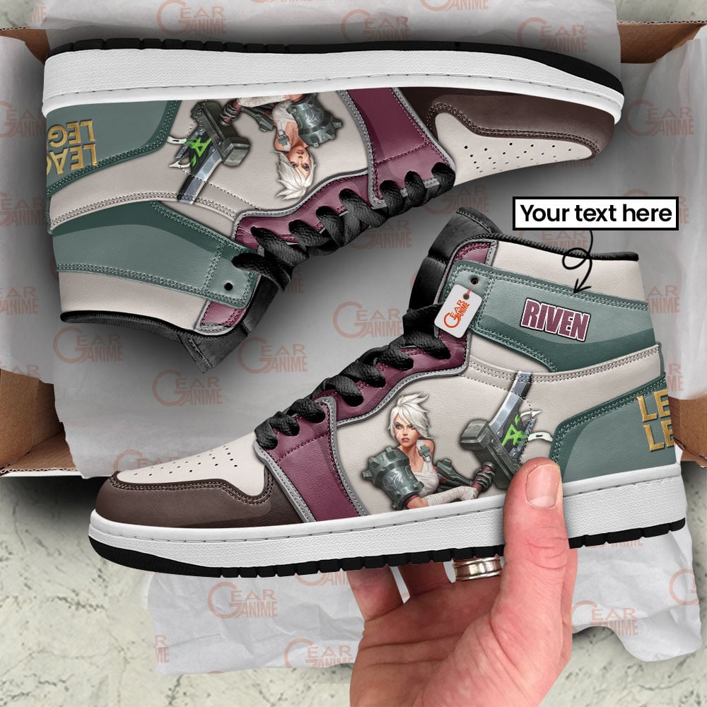 Riven High-Top Sneakers Custom LOL Games Collection