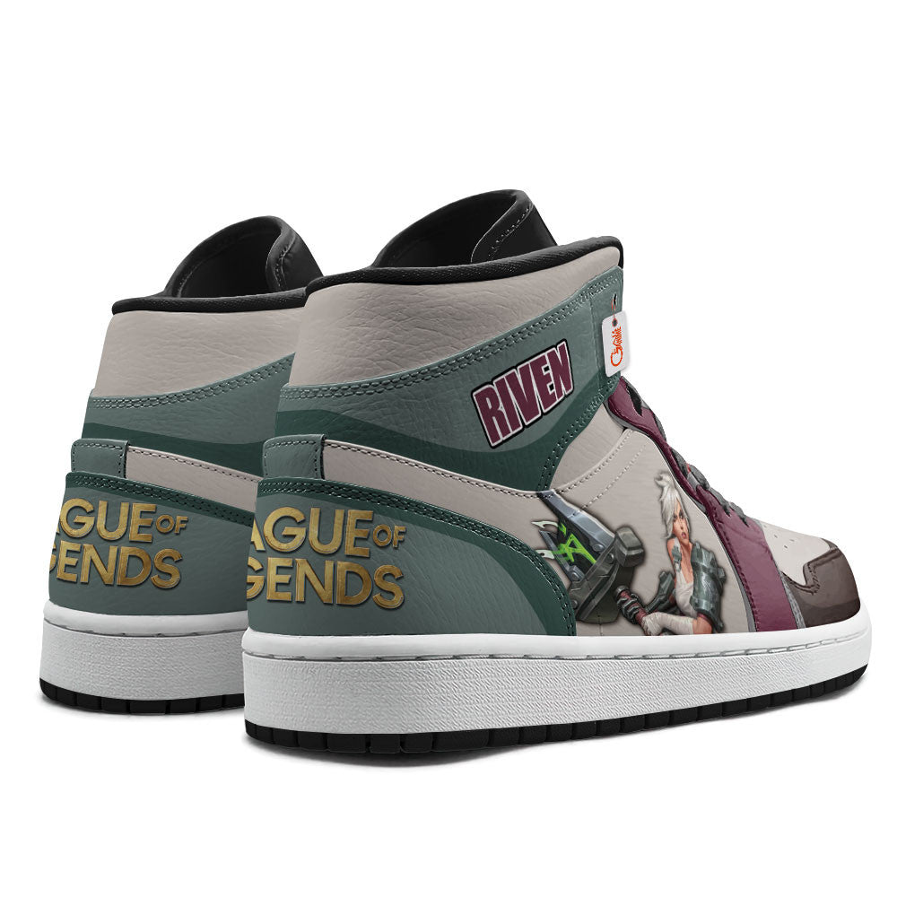 Riven High-Top Sneakers Custom LOL Games Collection