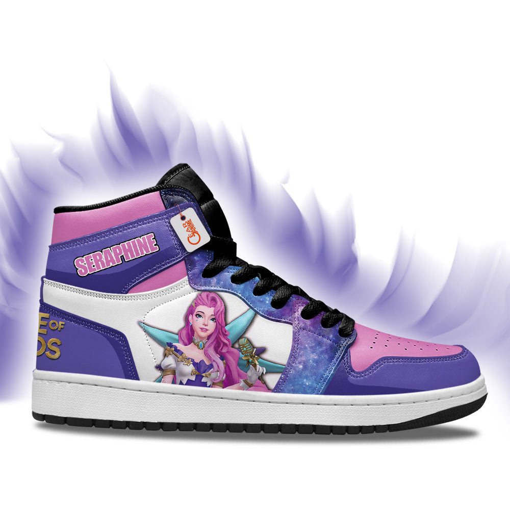 Seraphine High-Top Sneakers Custom LOL Games Collection