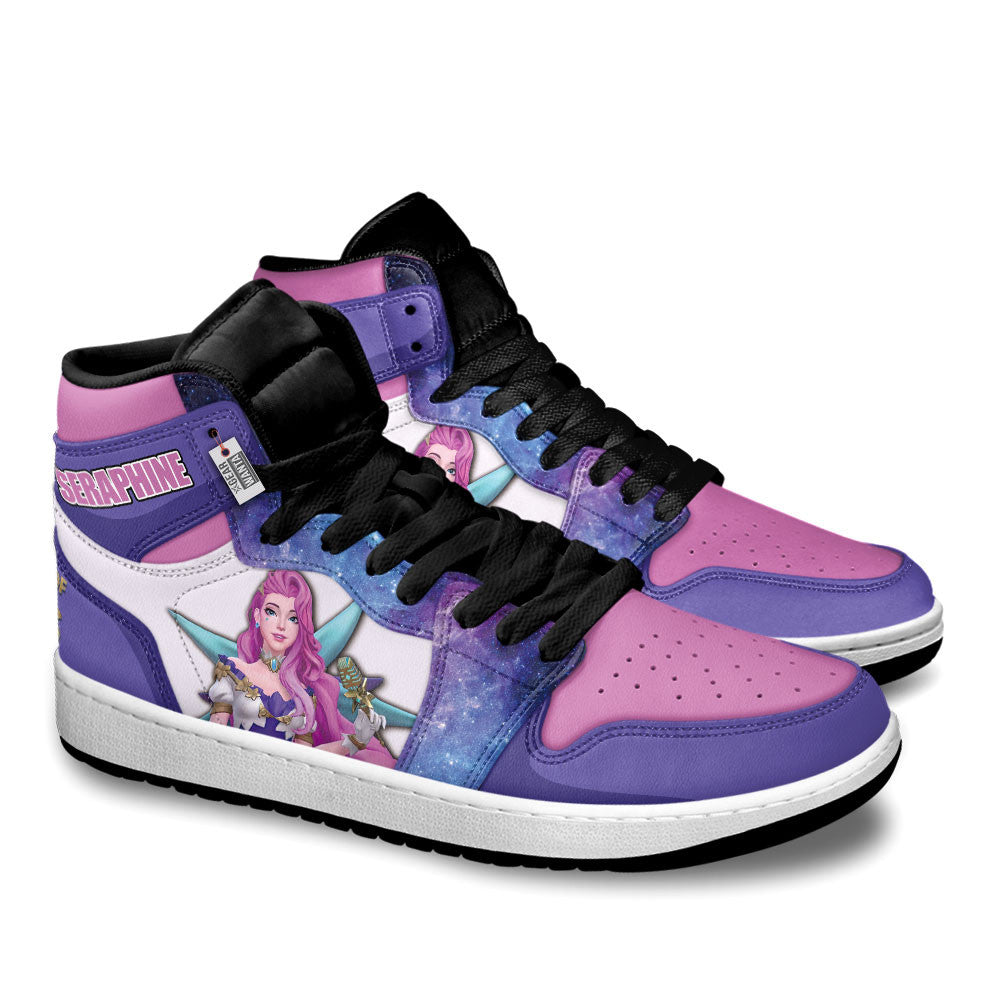 Seraphine High-Top Sneakers Custom LOL Games Collection