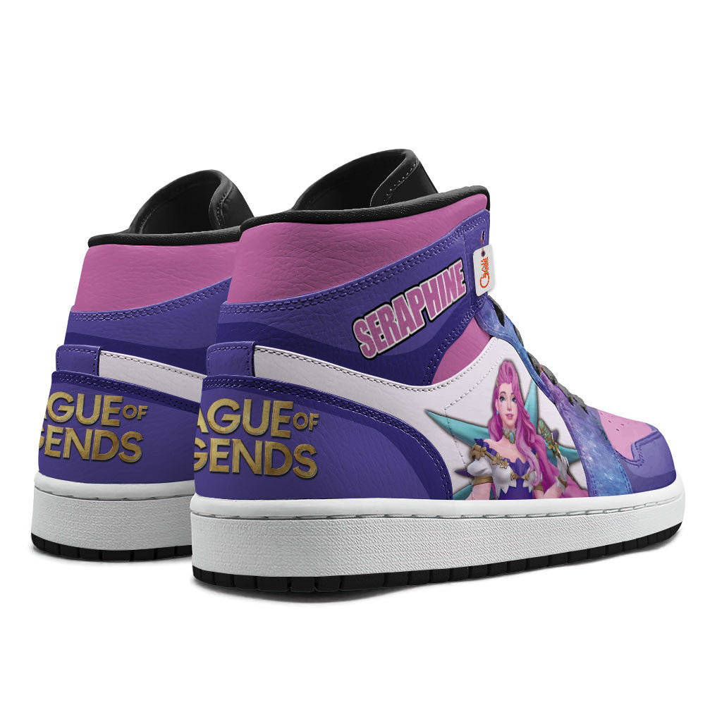 Seraphine High-Top Sneakers Custom LOL Games Collection