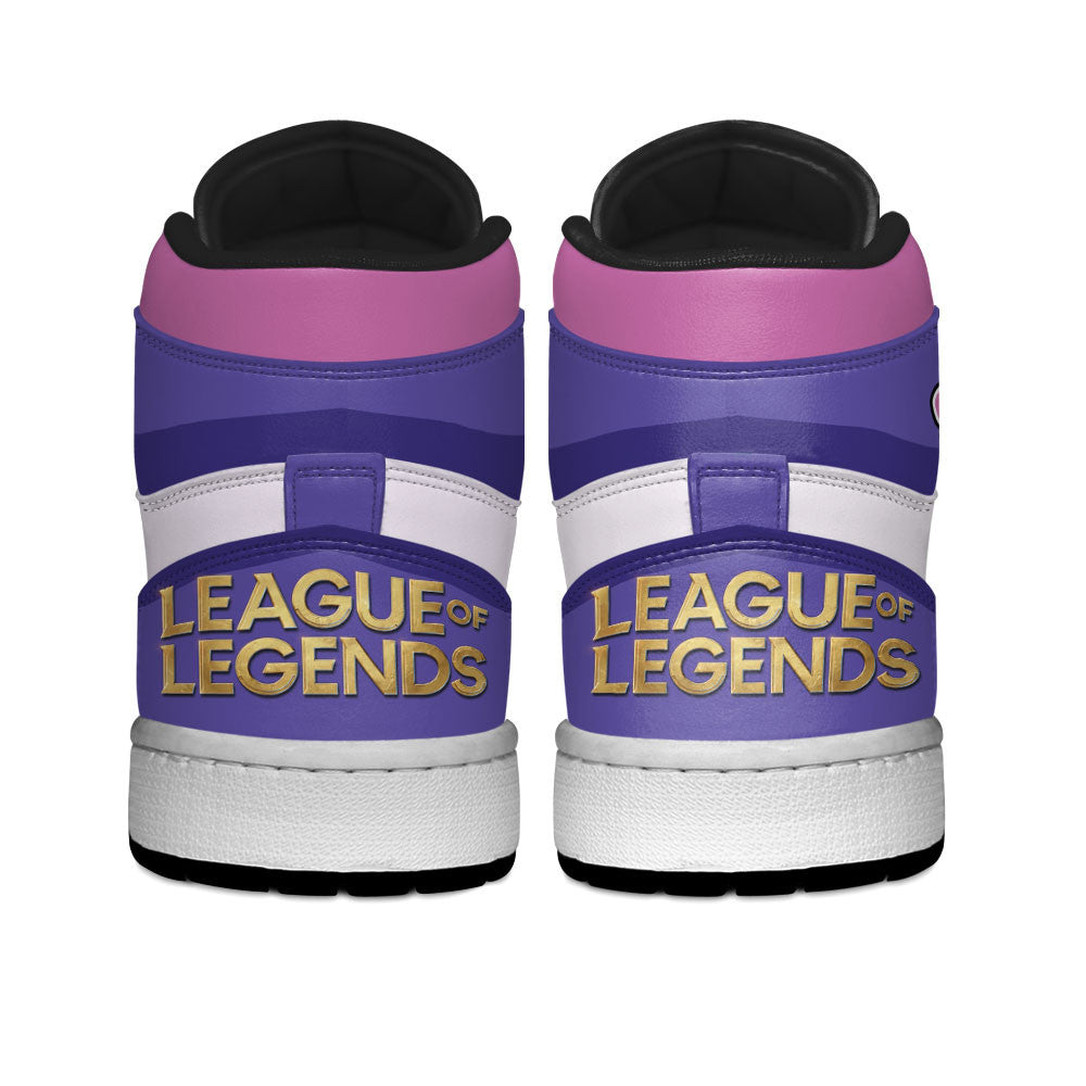 Seraphine High-Top Sneakers Custom LOL Games Collection