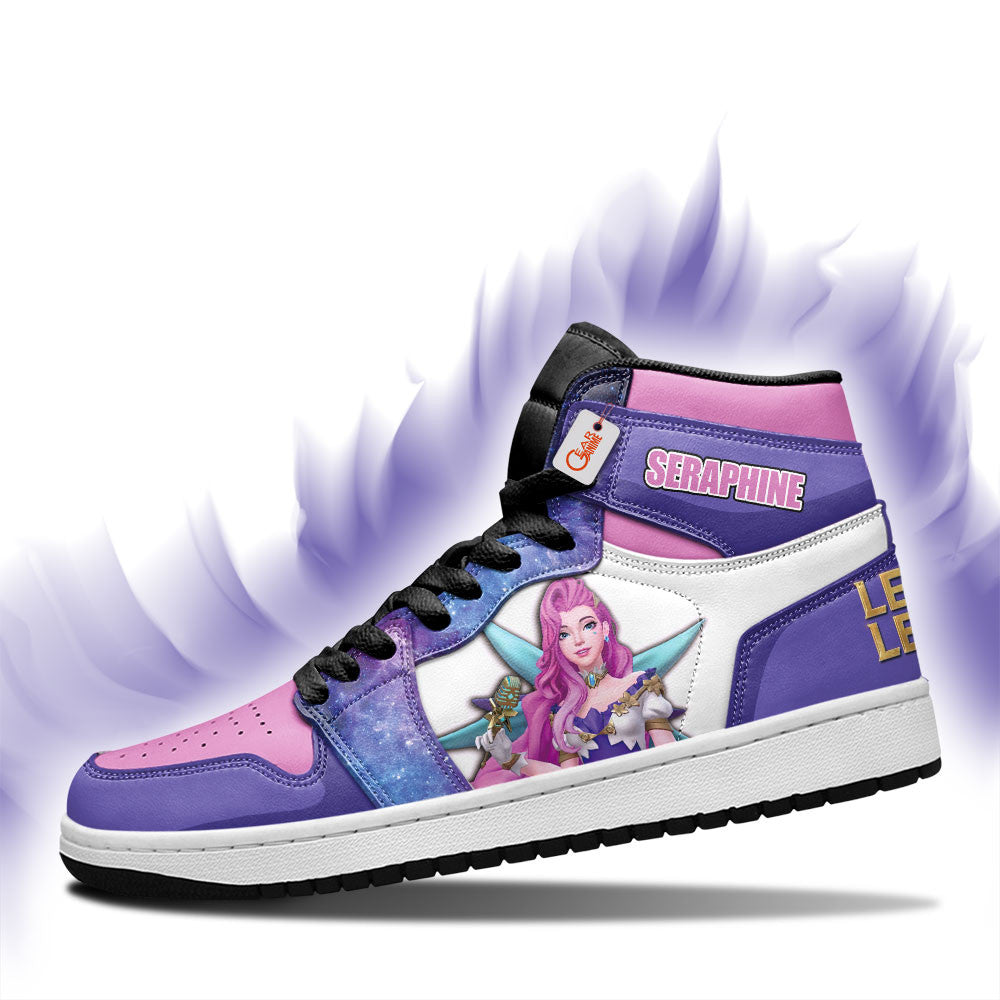 Seraphine High-Top Sneakers Custom LOL Games Collection