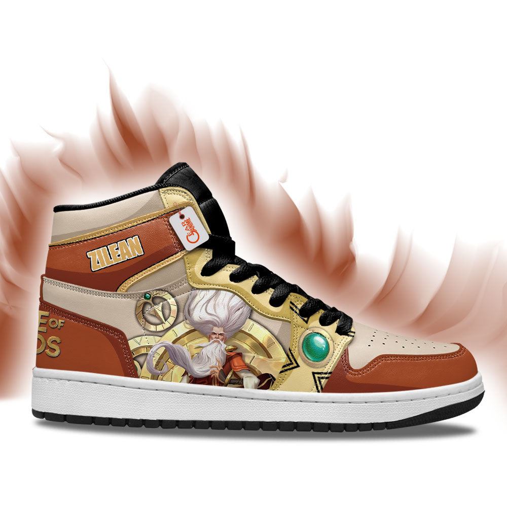 Zilean High-Top Sneakers Custom LOL Games Collection