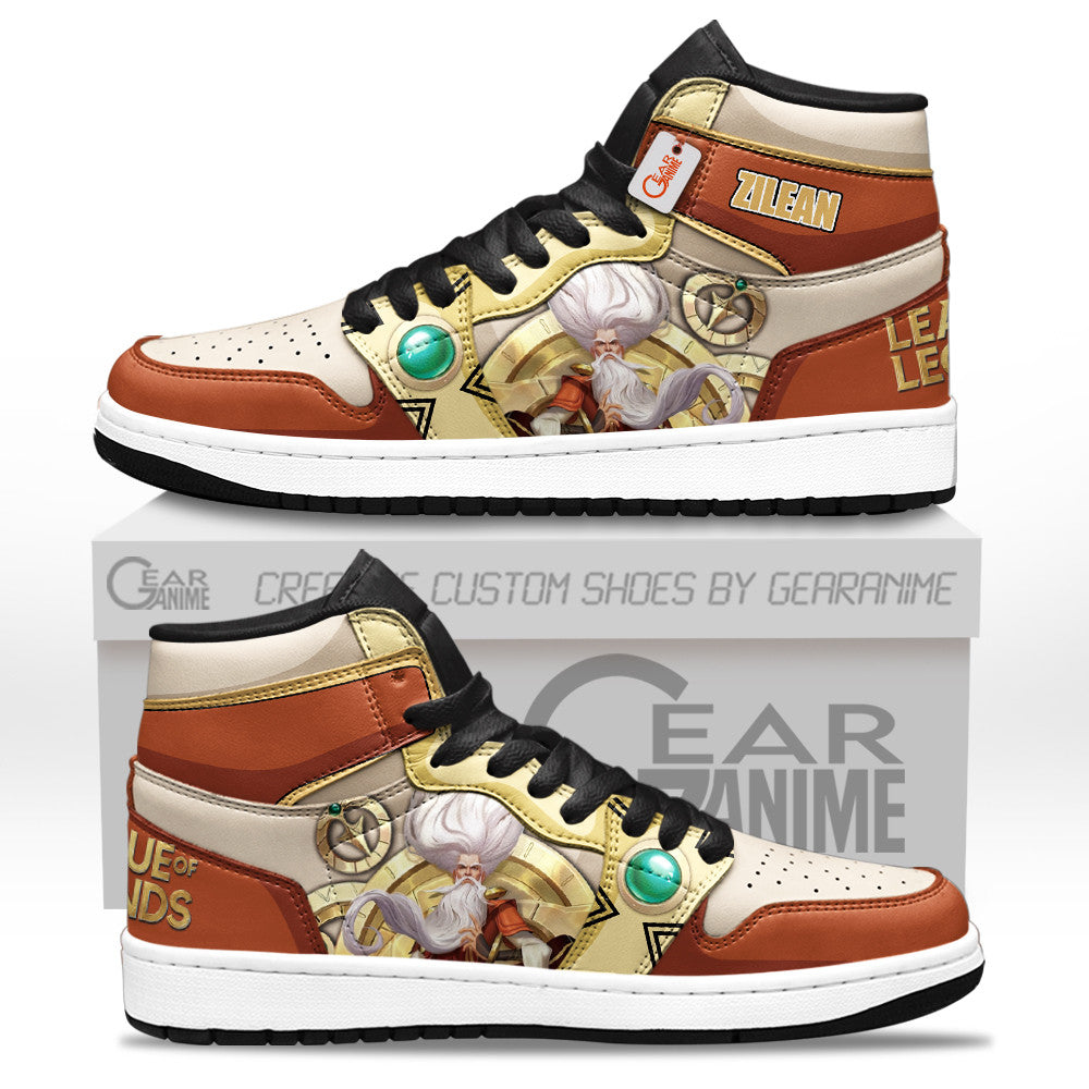 Zilean High-Top Sneakers Custom LOL Games Collection