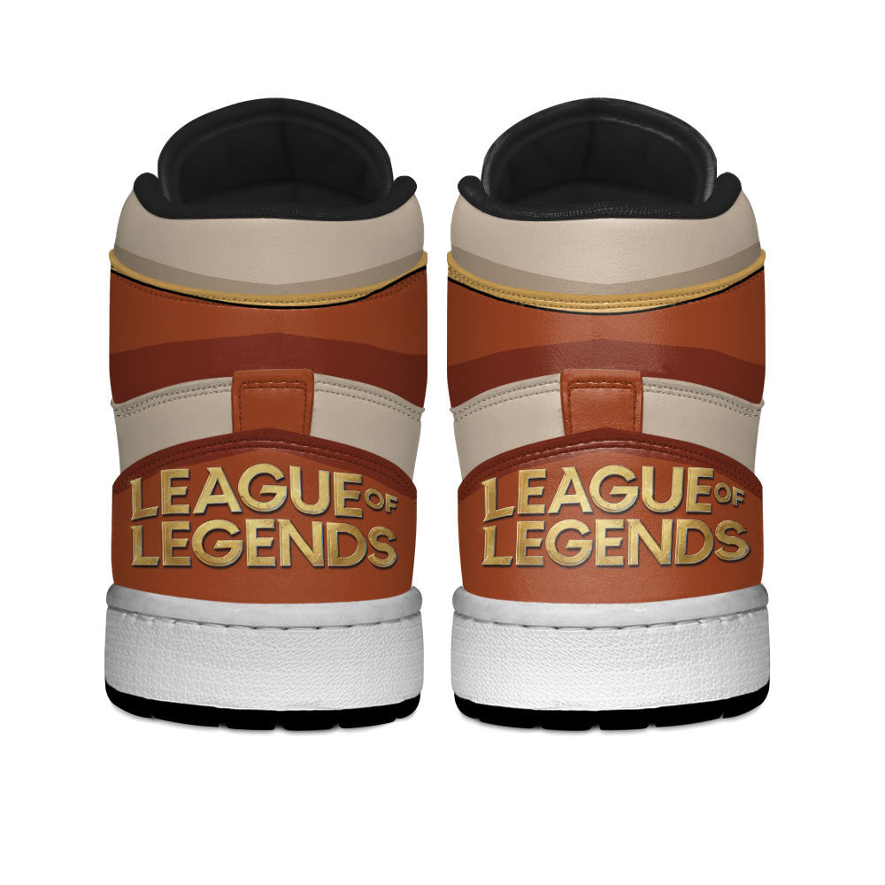 Zilean High-Top Sneakers Custom LOL Games Collection