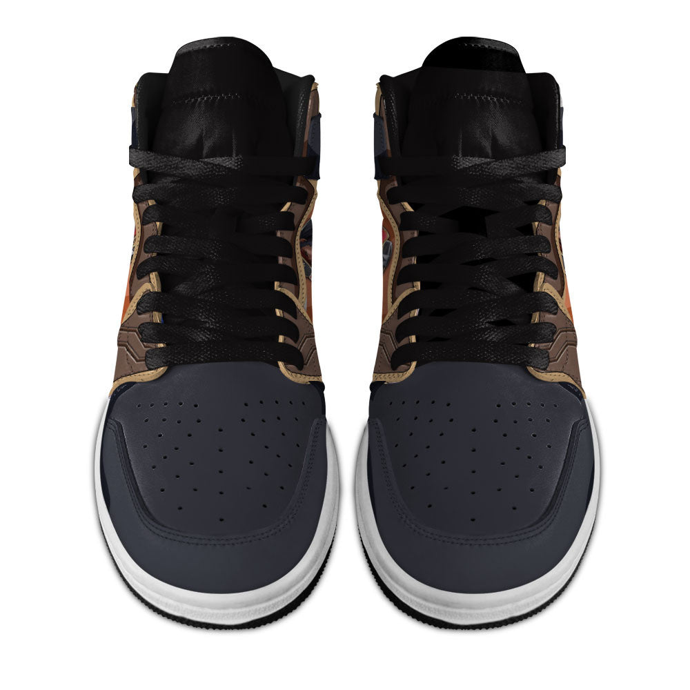 Twisted Fate High-Top Sneakers Custom LOL Games Collection