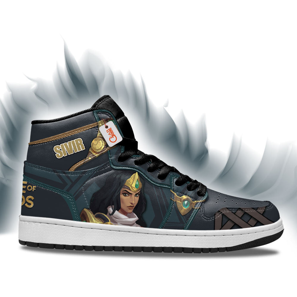 Sivir High-Top Sneakers Custom LOL Games Collection