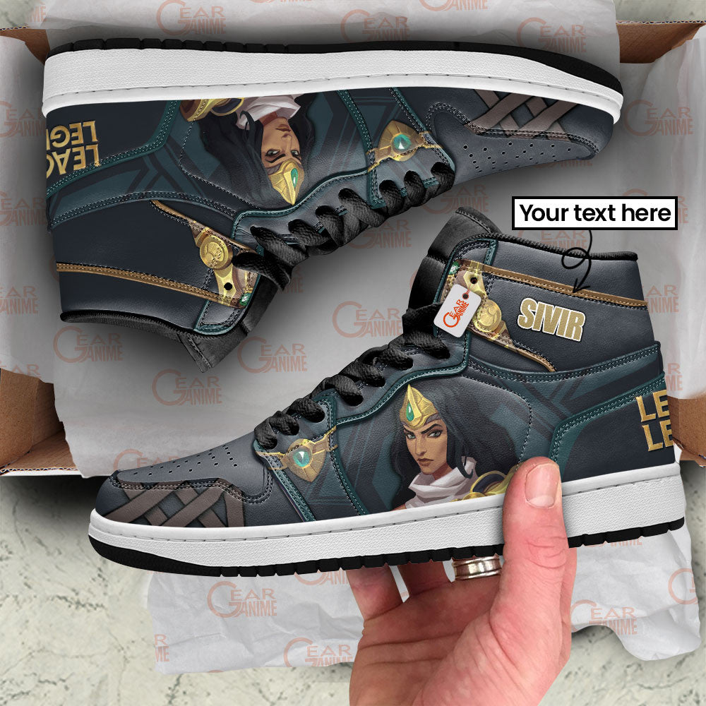 Sivir High-Top Sneakers Custom LOL Games Collection