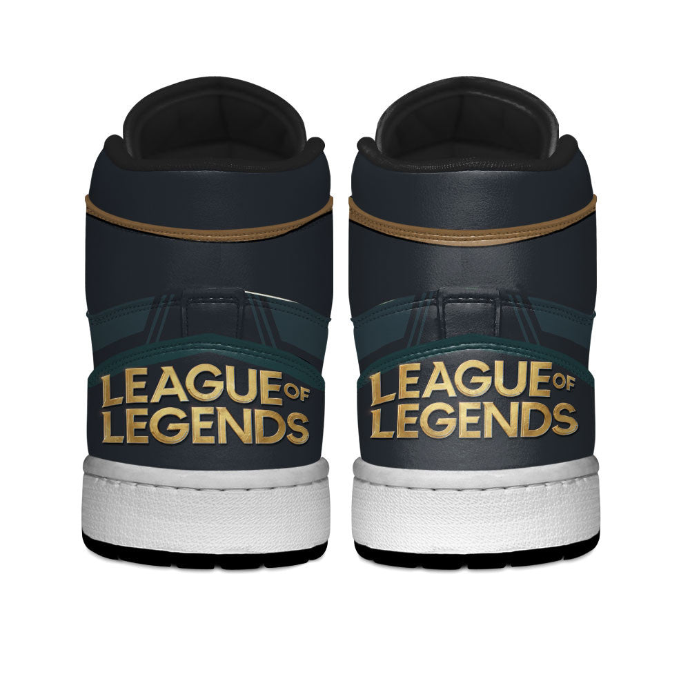Sivir High-Top Sneakers Custom LOL Games Collection