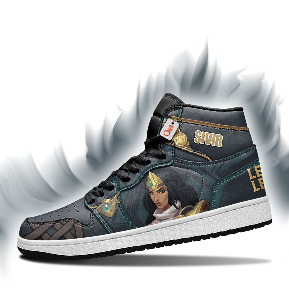 Sivir High-Top Sneakers Custom LOL Games Collection