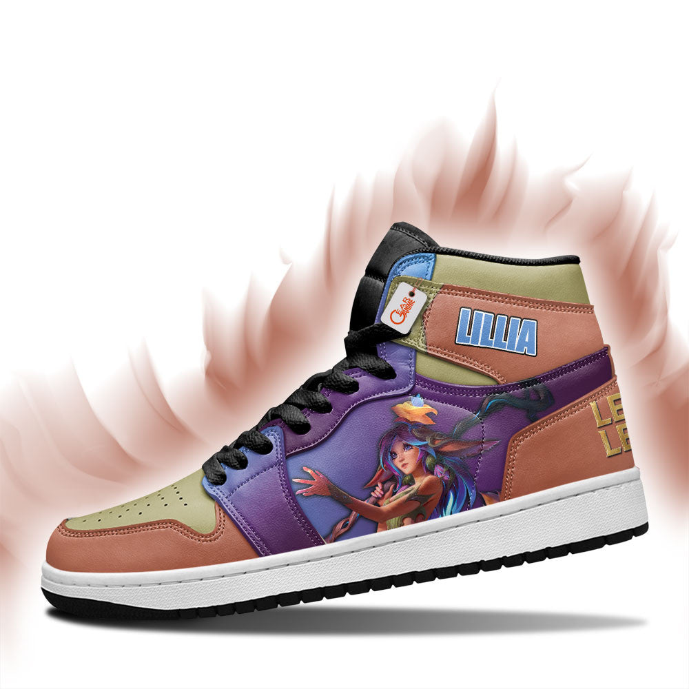 Lillia High-Top Sneakers Custom LOL Games Collection
