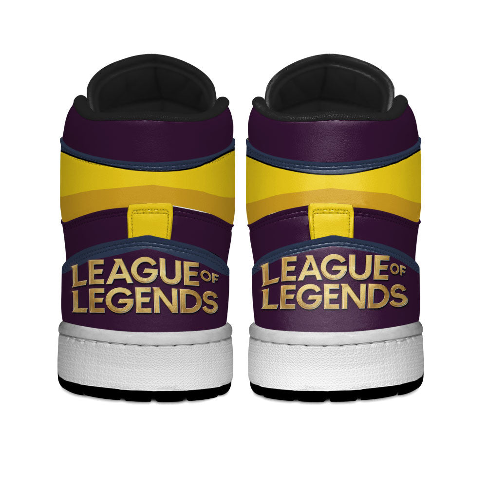 Nilah High-Top Sneakers Custom LOL Games Collection