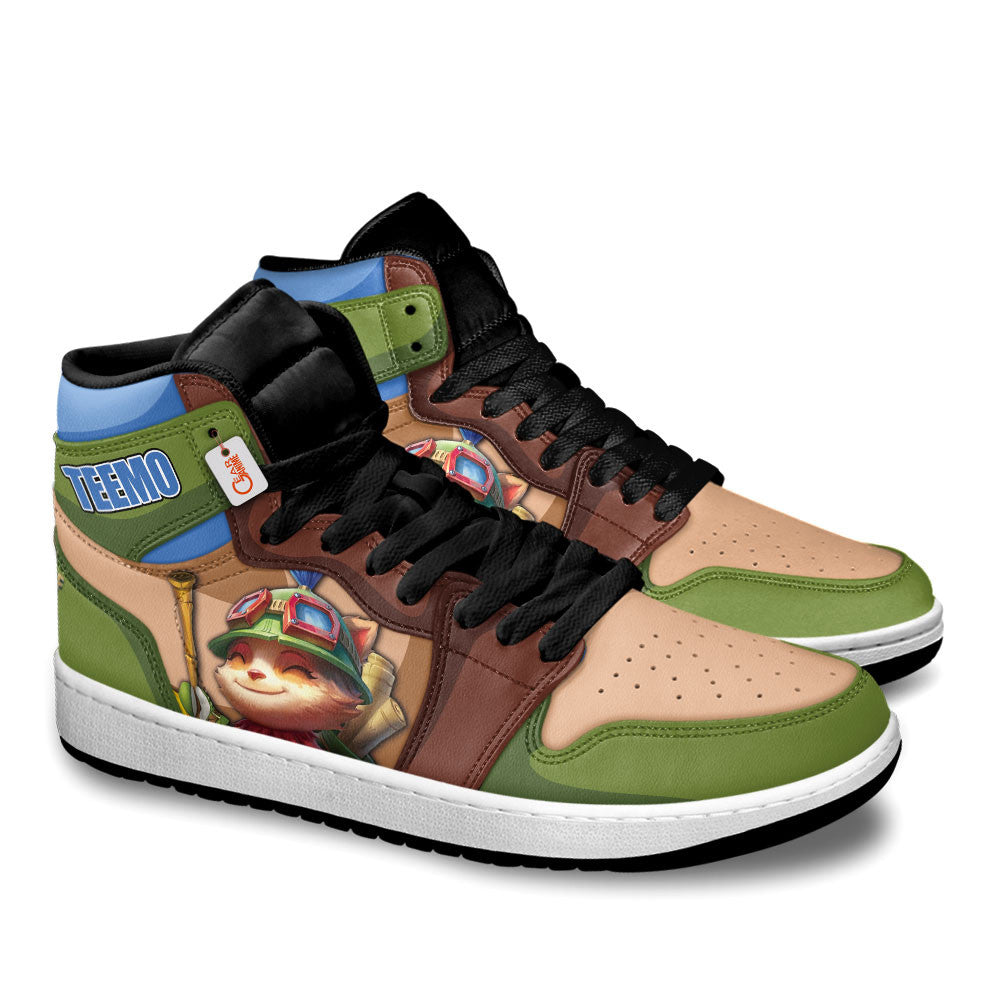 Teemo High-Top Sneakers Custom LOL Games Collection